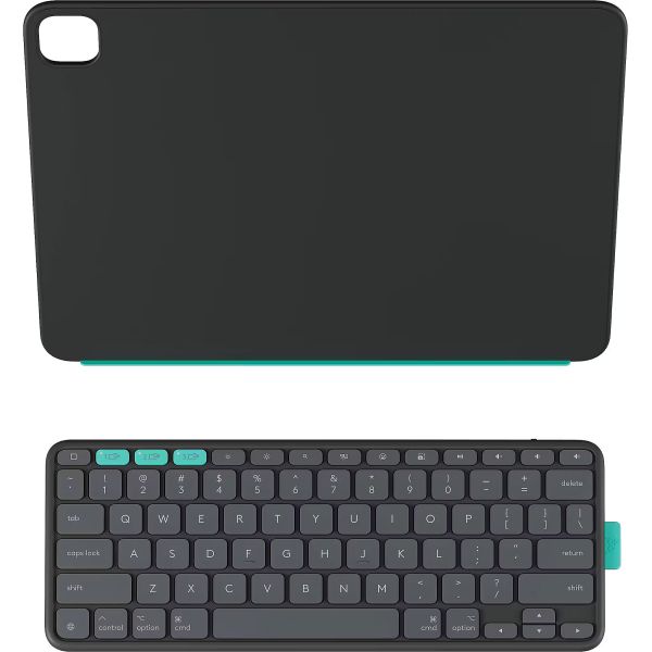 Logitech Flip Folio Toetsenbordhoes Graphite (CH) (920-013376)