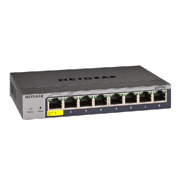 Netgear MS110T-100EUS 8-Poorts Multi-Gigabit Smart Switch met 2 SFP+ (MS110TX-100EUS)