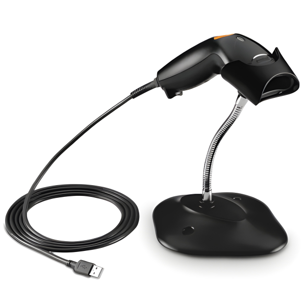 Zebra LS1203 EMEA only, 1D, kabel (USB), antraciet (LS1203-7AZU0100ER)