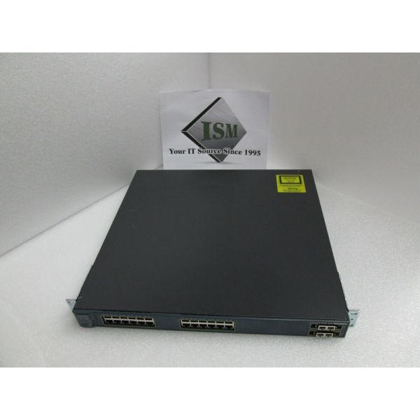 Cisco Catalyst 3550-24 Switch 24-poorts 10/100 + 2 GBIC (WS-C3550-24-SMI-RFB)