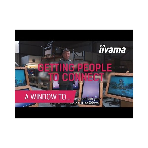 iiyama TF4339MSC-B1AG beeldkrant 109,2 cm (43") LED 400 cd/m² Full HD Zwart Touchscreen (TF4339MSC-B1AG)
