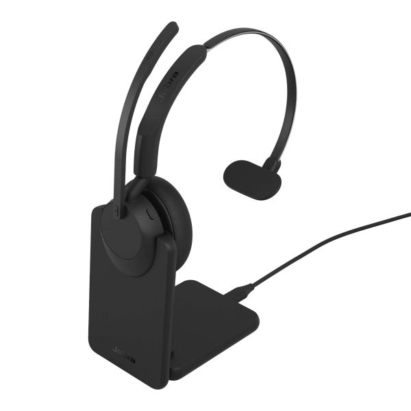 Jabra Evolve3 45 Headset Draadloos Hoofdband Kantoor/callcenter USB Type-C Bluetooth Zwart (34599-889-889) Jabra Evolve3 45 Headset Draadloos Hoofdband Kantoor/callcenter USB Type-C Bluetooth Zwart (34599-889-889)