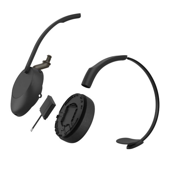 Jabra Evolve3 65 Headset Draadloos Hoofdband Kantoor/callcenter USB Type-C Bluetooth Zwart (36599-889-899)
