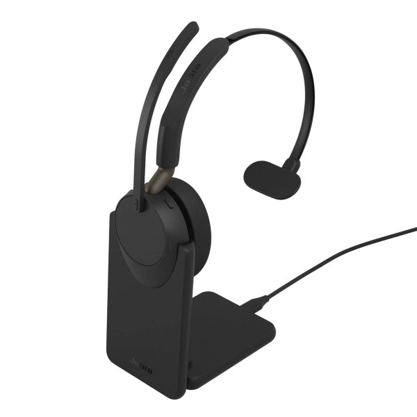 Jabra Evolve3 65 Headset Draadloos Hoofdband Kantoor/callcenter USB Type-A Bluetooth Zwart (36599-889-989) Jabra Evolve3 65 Headset Draadloos Hoofdband Kantoor/callcenter USB Type-A Bluetooth Zwart (36599-889-989)