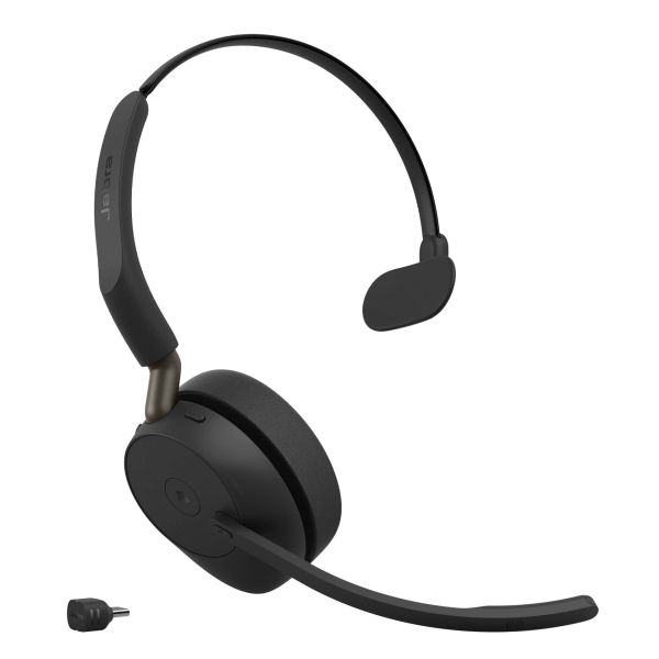 Jabra Evolve3 65 Headset Draadloos Hoofdband Kantoor/callcenter USB Type-C Bluetooth Zwart (36599-899-899) Jabra Evolve3 65 Headset Draadloos Hoofdband Kantoor/callcenter USB Type-C Bluetooth Zwart (36599-899-899)