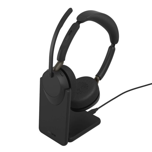 Jabra Evolve3 65 Headset Draadloos Hoofdband Kantoor/callcenter USB Type-A Bluetooth Zwart (36599-989-989) Jabra Evolve3 65 Headset Draadloos Hoofdband Kantoor/callcenter USB Type-A Bluetooth Zwart (36599-989-989)