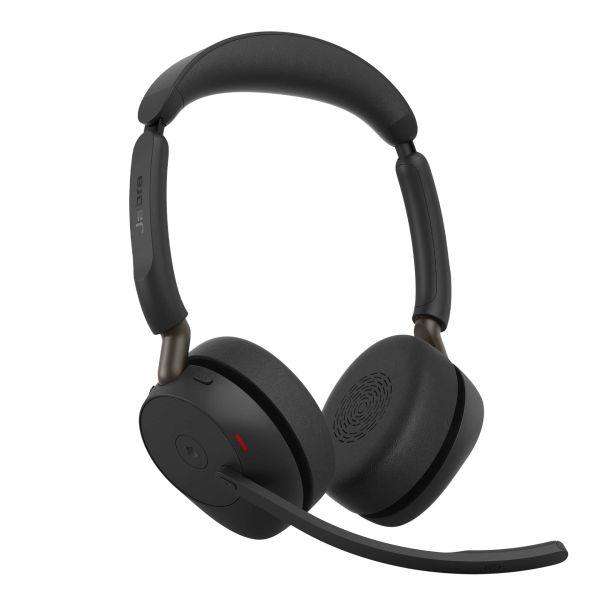 Jabra Evolve3 65 Headset Draadloos Hoofdband Kantoor/callcenter USB Type-C Bluetooth Zwart (36599-999-899)
