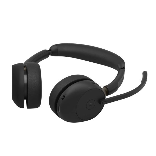 Jabra Evolve3 65 Headset Draadloos Hoofdband Kantoor/callcenter USB Type-A Bluetooth Zwart (36599-999-989)