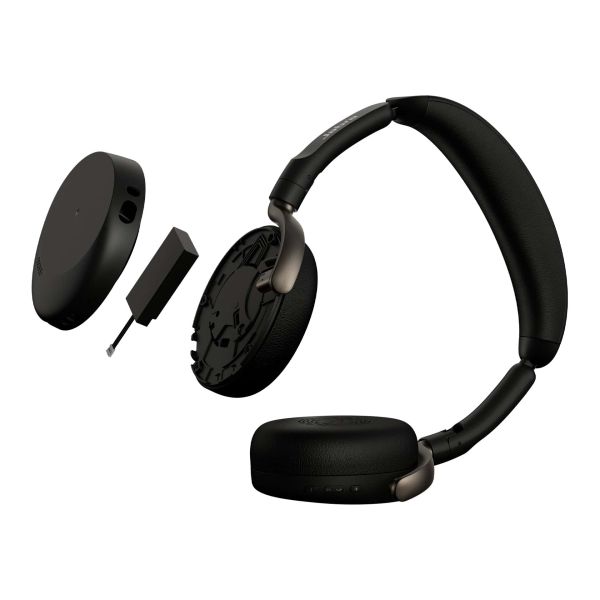 Jabra Evolve3 65 Flex Headset Draadloos Hoofdband Kantoor/callcenter USB Type-A Bluetooth Zwart (36699-999-989)