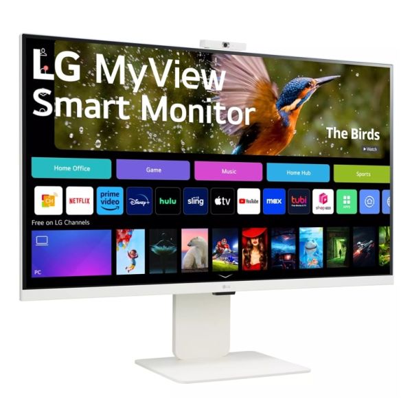 LG MyView Smart computer monitor 80 cm (31.5") 3840 x 2160 Pixels 4K Ultra HD LCD Wit (32SR85U-W)