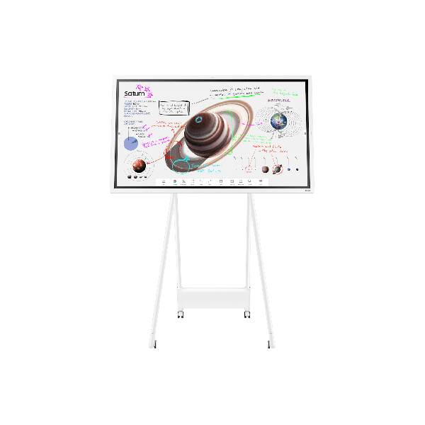 Samsung Flip Pro WM55B 55 inch Flipchart incl. Rolwagen PM (LH55WMBWBGCXEN+PM-CART-80W)