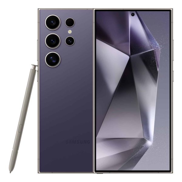 Samsung Galaxy S24 Ultra 17,3 cm (6.8") Dual SIM 5G USB Type-C 12 GB 256 GB 5000 mAh Titanium, Violet (SM-S928BZVGEUB)