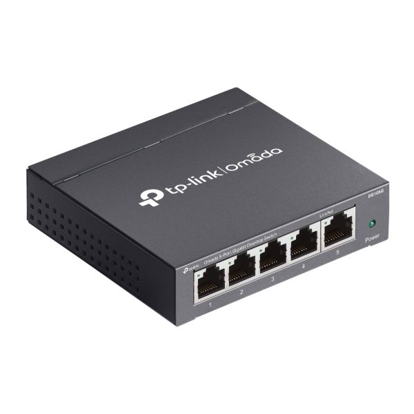 TP-Link Omada DS105G netwerk-switch Unmanaged Gigabit Ethernet (10/100/1000) Zwart (DS105G)