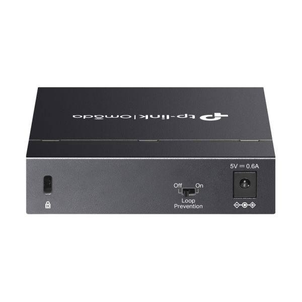 TP-Link Omada DS105G netwerk-switch Unmanaged Gigabit Ethernet (10/100/1000) Zwart (DS105G)