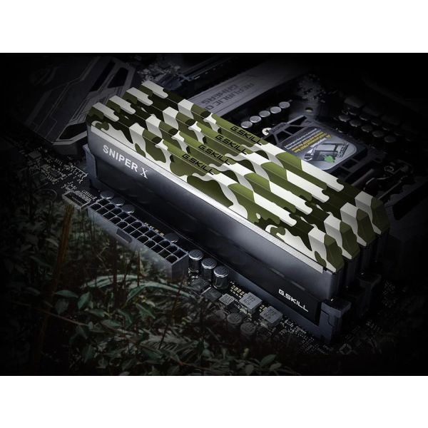 G.Skill Sniper X RAM 32GB (2x16GB) DDR4 3600 CL19 (F4-3600C19D-32GSXWB)
