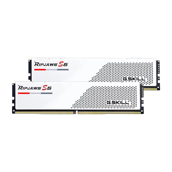 G.Skill Ripjaws S5 RAM 64GB (2x32GB) DDR5 5600 UDIMM CL28 (F5-5600J2834F32GX2-RS5W)
