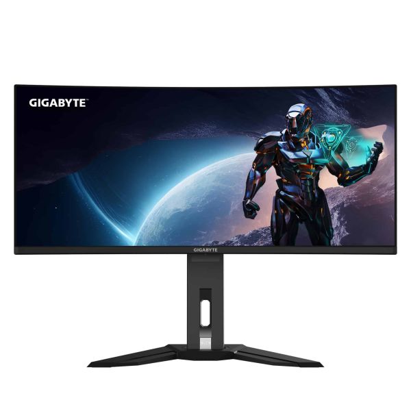 GIGABYTE MO34WQC2 computer monitor 86,4 cm (34") 3440 x 1440 Pixels Wide Quad HD OLED Zwart (MO34WQC2 EK) GIGABYTE MO34WQC2 computer monitor 86,4 cm (34") 3440 x 1440 Pixels Wide Quad HD OLED Zwart (MO34WQC2 EK)