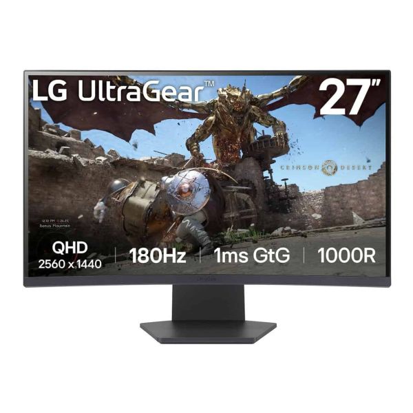 LG 27GS60QX-B computer monitor 68,6 cm (27") 2560 x 1440 Pixels Quad HD LCD Zwart (27GS60QX-B.AEUQ)