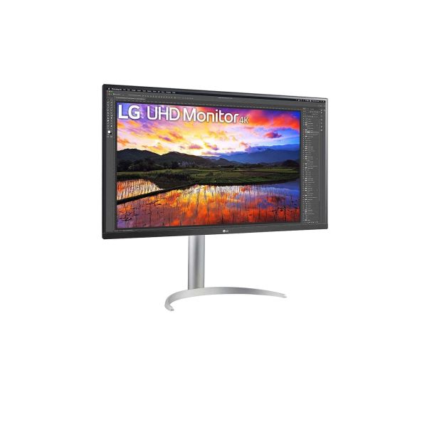 LG 32UP55NP-W computer monitor 80 cm (31.5") 3840 x 2160 Pixels 4K Ultra HD Wit (32UP55NP-W.AEU)