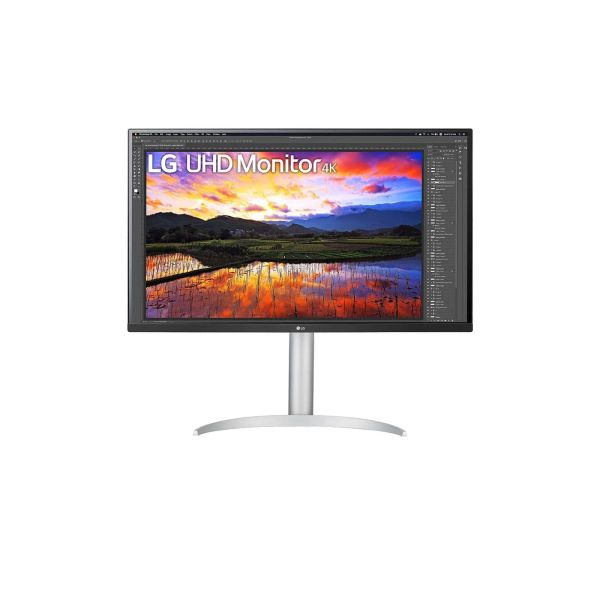 LG 32UP55NP-W computer monitor 80 cm (31.5") 3840 x 2160 Pixels 4K Ultra HD Wit (32UP55NP-W.AEU)