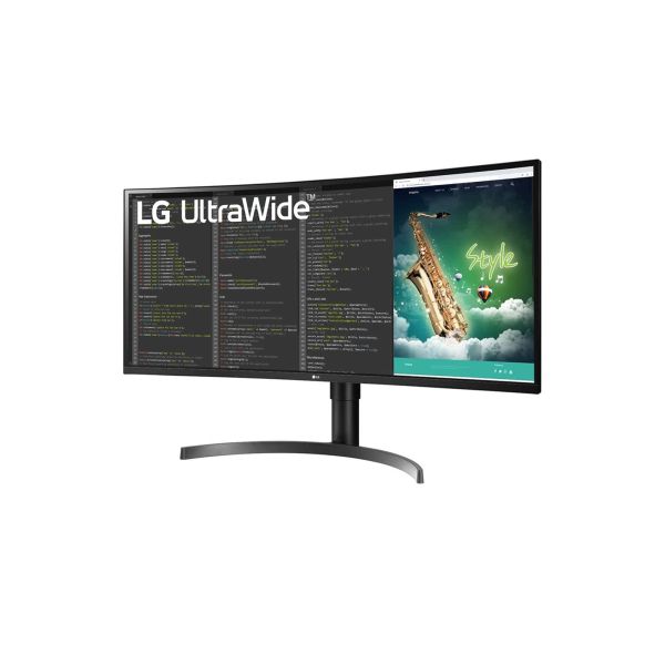 LG 35WN75CP-B.AEU computer monitor 88,9 cm (35") 3440 x 1440 Pixels 4K Ultra HD LED Zwart (35WN75CP-B.AEU)