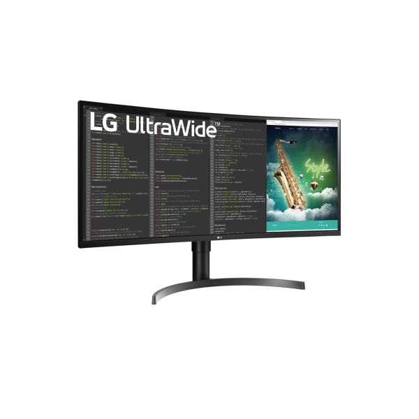 LG 35WN75CP-B.AEU computer monitor 88,9 cm (35") 3440 x 1440 Pixels 4K Ultra HD LED Zwart (35WN75CP-B.AEU)