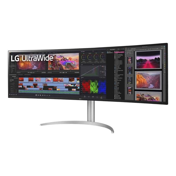 LG 49BQ95C-W computer monitor 124,5 cm (49") 5120 x 1440 Pixels UltraWide Dual Quad HD Wit (49BQ95C-W.AEU) LG 49BQ95C-W computer monitor 124,5 cm (49") 5120 x 1440 Pixels UltraWide Dual Quad HD Wit (49BQ95C-W.AEU)