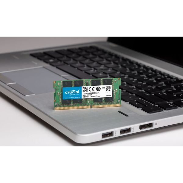 Crucial 32GB DDR4-3200 SODIMM CL22 Geheugenmodule (CT32G4SFD832AT)
