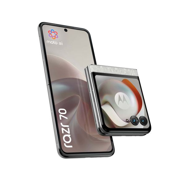 Motorola razr 70 17,5 cm (6.9") Dual SIM Android 16.0 5G USB Type-C 8 GB 256 GB 4800 mAh Wit (PBB60005SE)