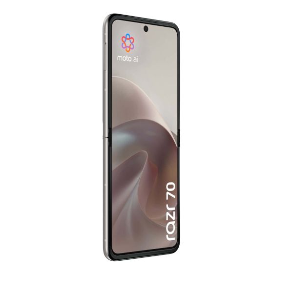 Motorola razr 70 17,5 cm (6.9") Dual SIM Android 16.0 5G USB Type-C 8 GB 256 GB 4800 mAh Wit (PBB60005SE)