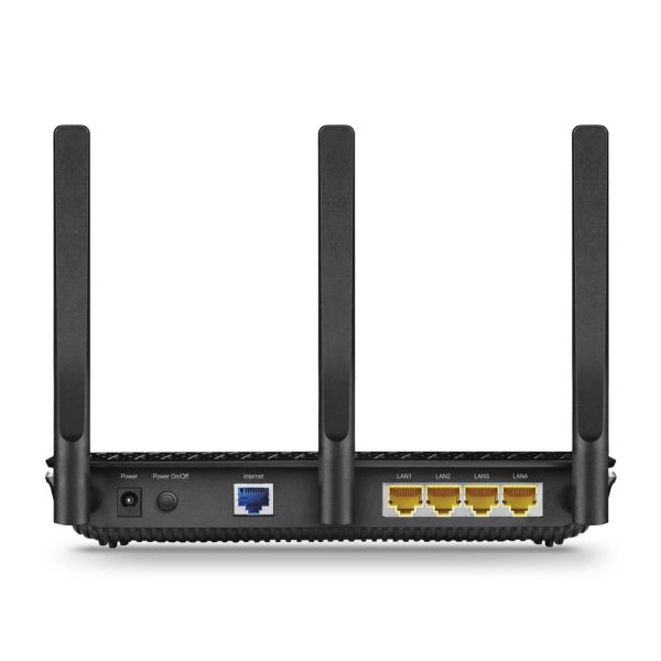 TP-Link Archer C2300 V2 draadloze router Gigabit Ethernet Dual-band (2.4 GHz / 5 GHz) Zwart