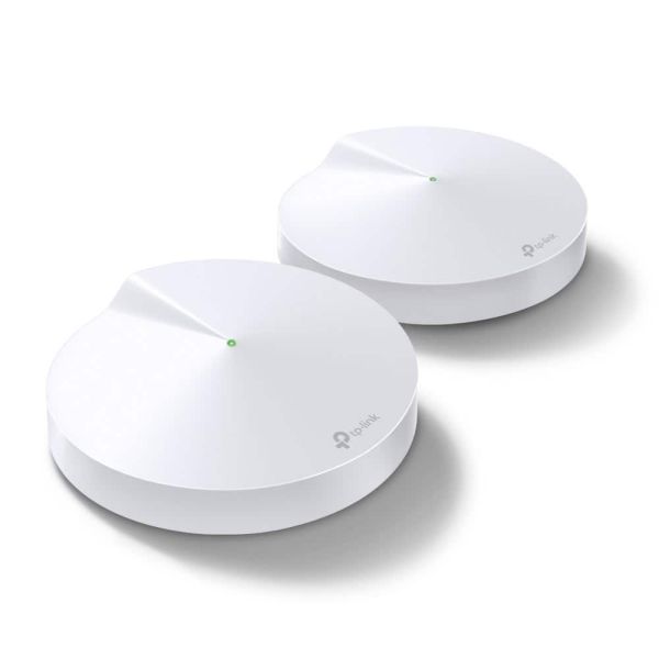 TP-Link Deco M5 (2-Pack) Dual-band (2.4 GHz / 5 GHz) Wi-Fi 5 (802.11ac) Wit Intern (DECO M5(2-PACK))
