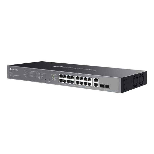 TP-Link Omada ES220GMP netwerk-switch Managed L2 Gigabit Ethernet (10/100/1000) Power over Ethernet (PoE) Zwart (ES220GMP(UN)) TP-Link Omada ES220GMP netwerk-switch Managed L2 Gigabit Ethernet (10/100/1000) Power over Ethernet (PoE) Zwart (ES220GMP(UN))