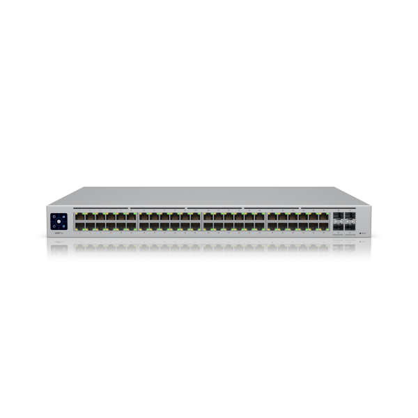 Ubiquiti UniFi Switch Pro 48 PoE Gen 2 - 48 poorts, 600W (OOB-USW-PRO-48-POE)