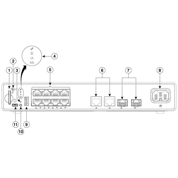 Cisco Catalyst 9200CX-8PT-2G-E Compact Switch 8 Poorten (C9200CX-8PT-2G-E)