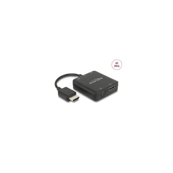 Delock USB Type-C Netwerkadapter Gigabit LAN RJ45 met PoE en USB Power (81633)