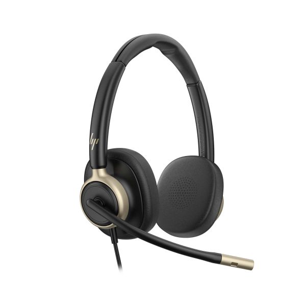 HP Poly Mission 825 Stereo USB Wired Headset (C01FCAA) HP Poly Mission 825 Stereo USB Wired Headset