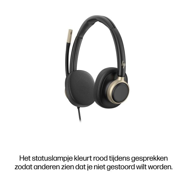 HP Poly Mission 825 Stereo USB Wired Headset (C01FCAA) HP Poly Mission 825 Stereo USB Wired Headset