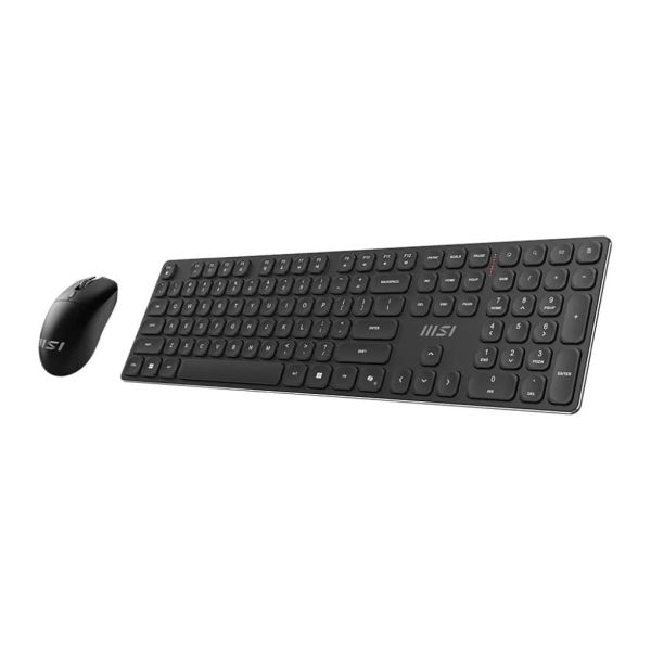 MSI FORGE K210 WIRELESS COMBO toetsenbord Inclusief muis Thuis/Werk USB Zwart (FORGE K210 W COMBO US) MSI FORGE K210 WIRELESS COMBO toetsenbord Inclusief muis Thuis/Werk USB Zwart (FORGE K210 W COMBO US)