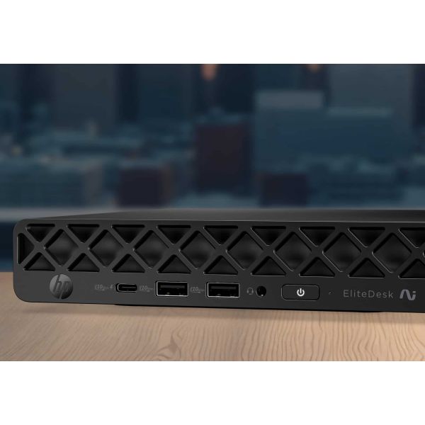 HP EliteDesk8MiniG2aAI RAI7445 32GB/1TB Copilot+ PC 445 DDR5-SDRAM SSD Windows 11 Pro Mini PC AI PC (DN4T0EA#ABH) HP EliteDesk8MiniG2aAI RAI7445 32GB/1TB Copilot+ PC 445 DDR5-SDRAM SSD Windows 11 Pro Mini PC AI PC (DN4T0EA#ABH)