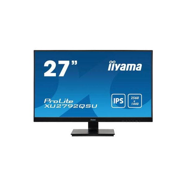 iiyama ProLite XU2792QSU-B1 computer monitor 68,6 cm (27") 2560 x 1440 Pixels WQXGA LED Zwart (XU2792QSU-B1)