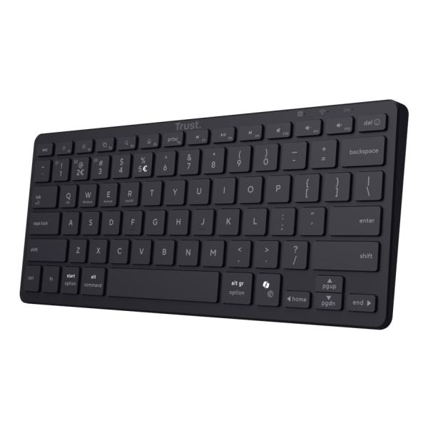 Trust Nado II toetsenbord Thuis/Werk USB + Bluetooth QWERTY Amerikaans Engels Zwart (25730)