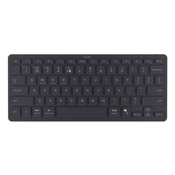 Trust Nado II toetsenbord Thuis/Werk USB + Bluetooth QWERTY Amerikaans Engels Zwart (25730) Trust Nado II toetsenbord Thuis/Werk USB + Bluetooth QWERTY Amerikaans Engels Zwart (25730)