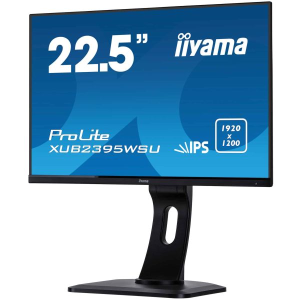 iiyama ProLite XUB2395WSU-B1 computer monitor 57,1 cm (22.5") 1920 x 1200 Pixels WUXGA LED Zwart (XUB2395WSU-B1)