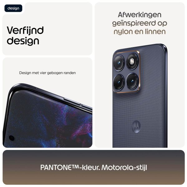 Motorola edge 70 fusion 17,2 cm (6.78") Dual SIM Android 16.0 5G USB Type-C 8 GB 256 GB 7000 mAh Zwart (PBBE0002SE)