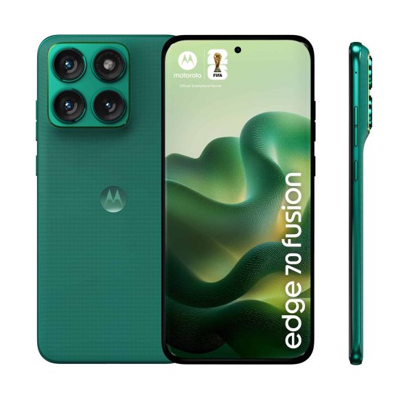 Motorola edge 70 fusion 17,2 cm (6.78") Dual SIM Android 16.0 5G USB Type-C 8 GB 256 GB 5200 mAh Groen (PBBE0047SE)