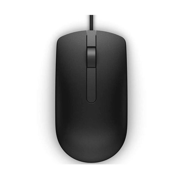 DELL MS116 muis Kantoor Ambidextrous USB Type-A Optisch 1000 DPI (275-BBCB)