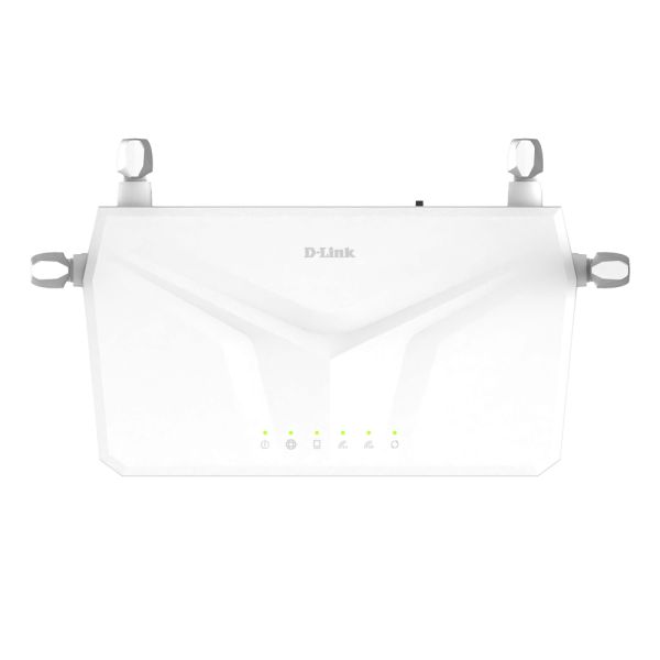 D-Link S12 draadloze router Gigabit Ethernet Dual-band (2.4 GHz / 5 GHz) Wit (S12/E)