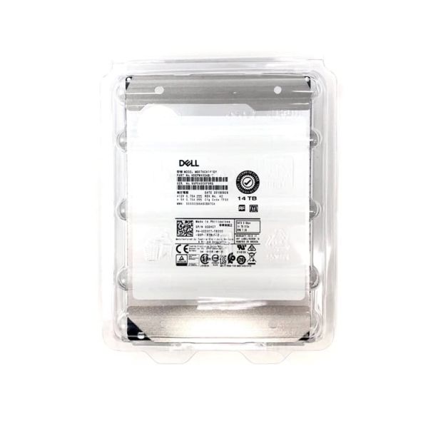 Dell 14TB 7.2K RPM SATA 6Gbps Interne Harde Schijf (400-AXZB-RFB)