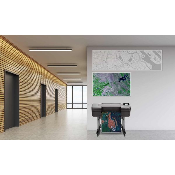 HP DesignJet Z6dr 44-in PostScript grootformaat-printer 2400 x 1200 DPI (T8W18D#B19) HP DesignJet Z6dr 44-in PostScript grootformaat-printer 2400 x 1200 DPI